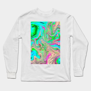 Metallic marble 2 Long Sleeve T-Shirt